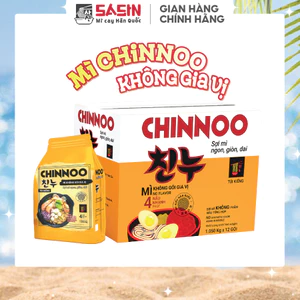 Thùng mì chinnoo không gia vị túi kiếng 168 vắt HMYX0004