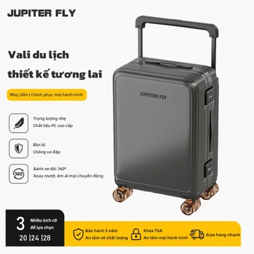 JUPITER FLY vali size 20/24/28 vali kéo cao cấp vali khung nhôm vali nhỏ Tốt vali du lịch