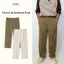 Quần Tây Nam Màu Cafe Sữa Ống Suông Lưng Chun Co Giãn Form Rộng Dễ Phối Đồ Elastic Waistband Pant MODMEN