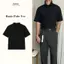 Áo Polo Nam Màu Đen Cotton Cá Sấu Form Cổ Đứng Cao Cấp Basic Polo Tee Thanh Lịch Dễ Phối Đồ MODMEN