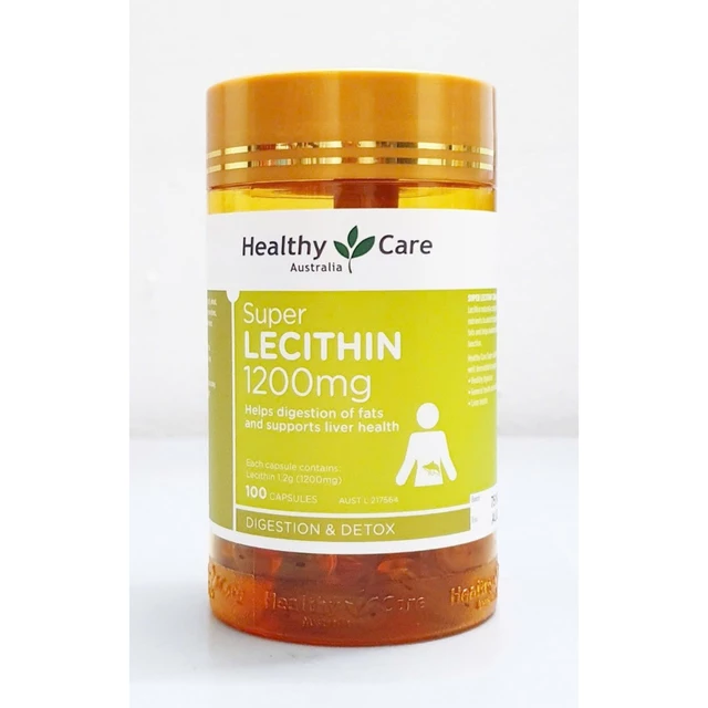 date 2028 - Mầm Đậu Nành Lecithin Healthy Care 1200mg 100 viên