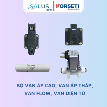 Combo 4 van áp cao, van áp thấp, van flow, van điện từ cho máy lọc Karofi, Kangaroo, Forseti,....- Đổi 1 trong 7 ngày