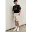Áo Thun Nam Cotton 4 Chiều Thêu Nổi Match More Form Rộng Vintage Học Đường Phối Tay Raglan Hàn Quốc MODMEN