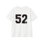 Áo Thun Nam Cotton Form Oversize Họa Tiết Thêu Nổi Phong Cách Hàn Quốc Fifty-Two Tee MODMEN