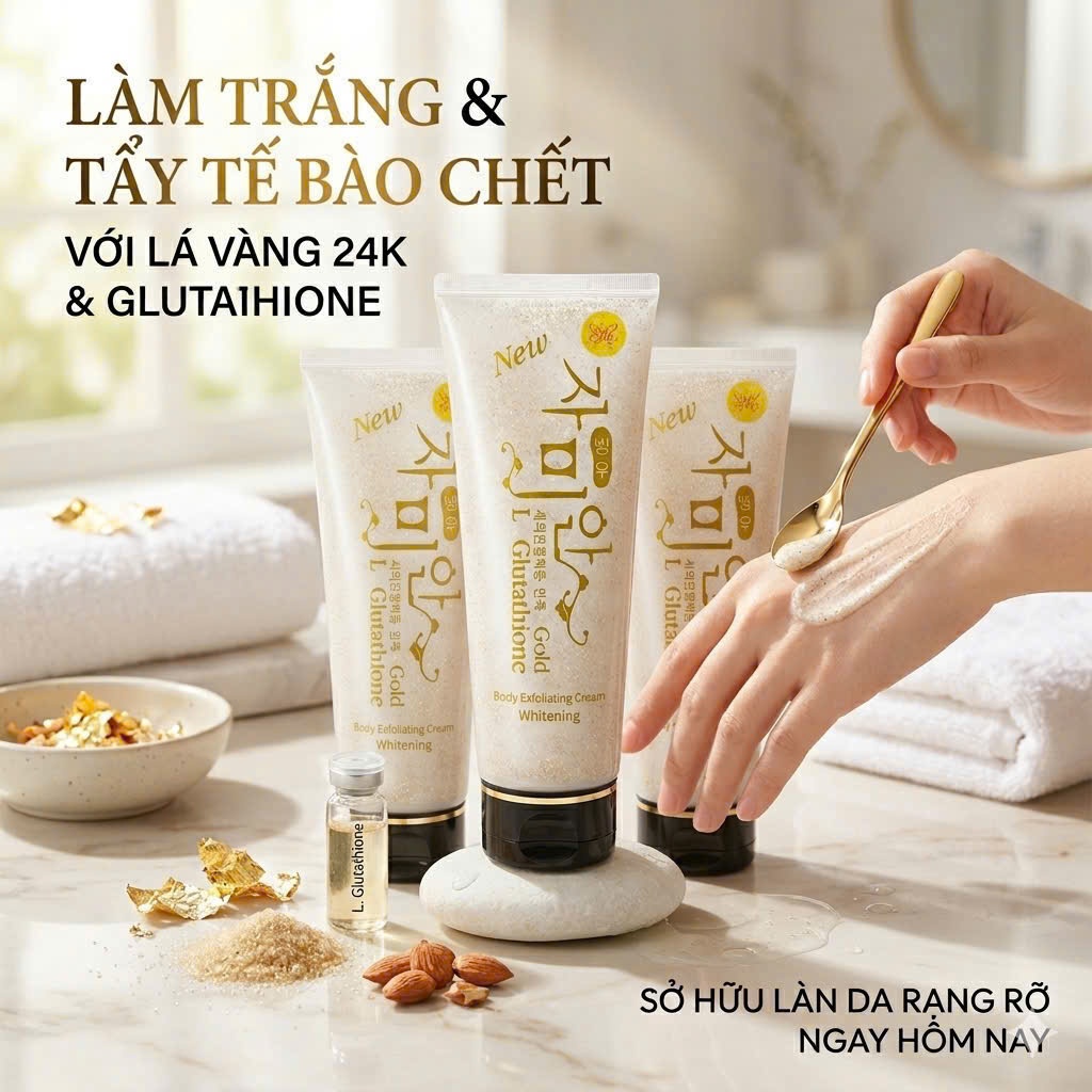 l glutathione body exfoliating cream whitening Gel tẩy tế bào chết toàn thân L-Glutathione -BODY SCRUB cocomo-skin-step7-variant:45366437478646