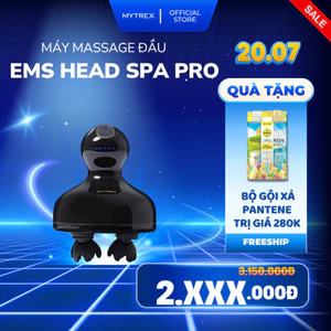 Máy Massage MyTrex EHP22B EMS Head Spa Pro EHP22B màu đen giảm đau mỏi toàn thân