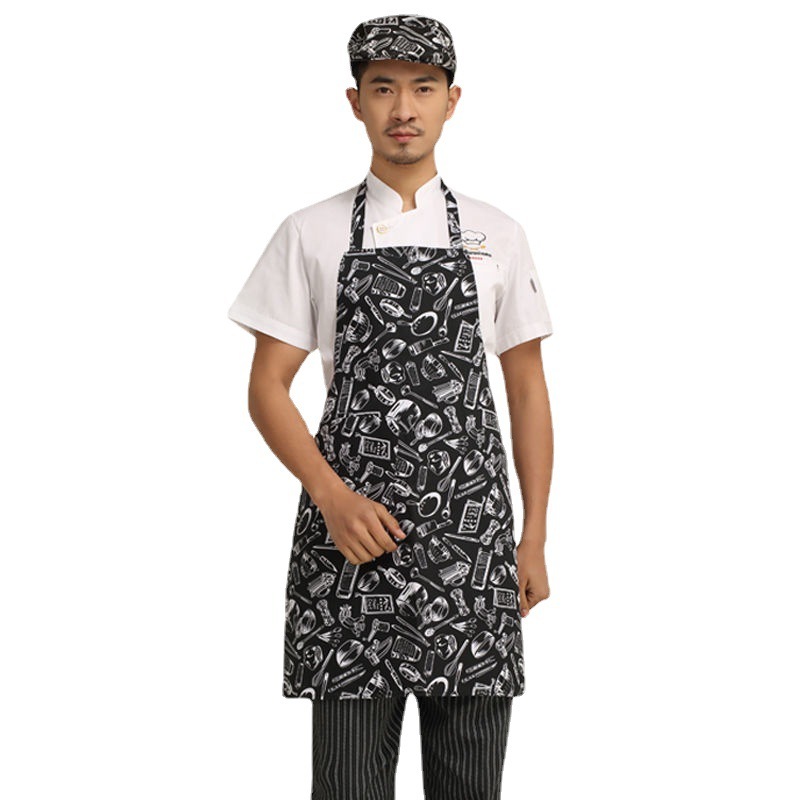 Tạp dề đầu bếp có thể điều chỉnh được, quần yếm bồi bàn chống thấm nước và chống dầu | BigBuy360 - bigbuy360.vn