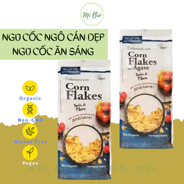 Ngũ cốc Ăn sáng hữu cơ ngô cán dẹp kết hợp Siro cây thùa Sotto 250gr - Ăn Kiêng - Gảim cân - Ăn thực dưỡng MiBio