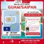 Sim Du Lịch GUAM - SAIPAN [10 - 30 Ngày] 4G/ 5G Tốc Độ Cao Và Ổn Định - Tặng Kèm Cây Chọc Sim