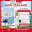 Sim Du Lịch NEW ZEALAND [10 - 30 Ngày] 4G/ 5G Tốc Độ Cao Và Ổn Định - Tặng Kèm Cây Chọc Sim