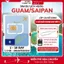 Sim Du Lịch GUAM - SAIPAN [1 - 10 Ngày] 4G/ 5G Tốc Độ Cao Và Ổn Định - Tặng Kèm Cây Chọc Sim
