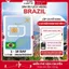 Sim Du Lịch BRAZIL [1 - 10 Ngày] 4G/ 5G Tốc Độ Cao Và Ổn Định - Tặng Kèm Cây Chọc Sim