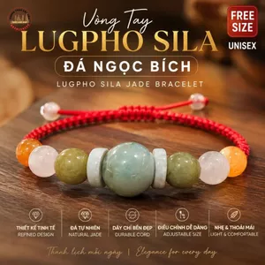Vòng Tay Ngọc Bích Lungpho Sila – Thiết Kế Tối Giản, Phối Đồ Thanh Lịch