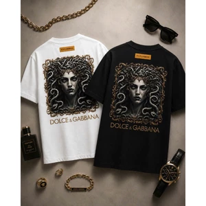 Áo Thun Nam Dolce&Gabbana, Chất liệu Cotton siêu bền, thấm hút mồ hôi, mang phong cách Boy Phố