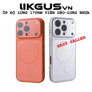 Ốp Lưng Độ 17 Promax Chính Hãng LIKGUSVN Dùng-Viền Dẻo-Lưng Nhựa-Bảo Vệ Camera Dùng Cho 13-17