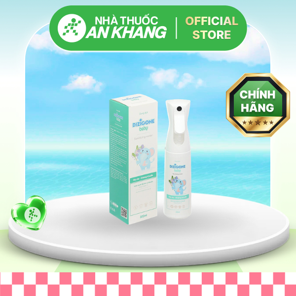 Xịt kháng khuẩn Dizigone Baby chai 300ml [Nhà Thuốc An Khang - Chính Hãng 100%]