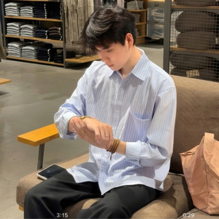 Sơ mi xanh dương