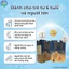 Calci Hữu Cơ Tảo Biển D3 Chitta 30 viên, bổ sung canxi D3 K2, hỗ trợ xương răng chắc khỏe
