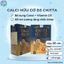 Calci Hữu Cơ Tảo Biển D3 Chitta 30 viên, bổ sung canxi D3 K2, hỗ trợ xương răng chắc khỏe