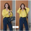 Áo sơ mi nữ GILLEE dáng oversized, sơ mi form rộng vải kate lụa thoáng khí thanh lịch FAS367