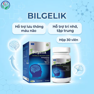 Bilgelik 30 viên hỗ trợ tăng cường lưu thông máu não, hỗ trợ trí nhớ và tập trung