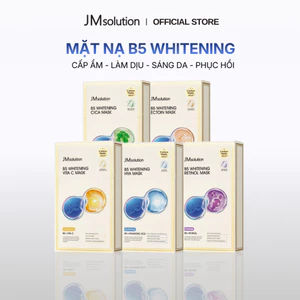 JMsolution Combo 10 Miếng Măt Nạ B5 Whitening Dưỡng Da Phục Hồi Dưỡng Trắng Chăm Sóc Sâu 5 Vấn Đề Da