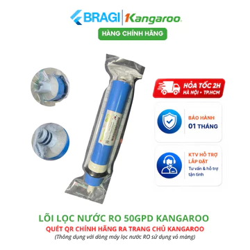 Lõi lọc nước RO Kangaroo màng 50GDP - Hàng chính hãng- Lõi Lọc Kangaroo Số 4 Của Máy Lọc Nước RO