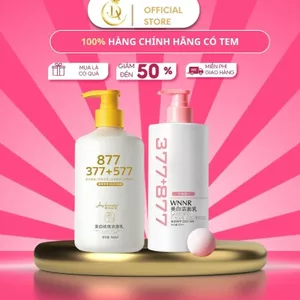 Sữa rửa mặt 377+ 877 trắng da loại bỏ tàn nhang làm sạch dưỡng ẩm cải thiện nữ , chống nhăn 500ml