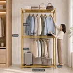 [ Kho sào kệ cho shop] Giá kê treo quần áo 2 tầng xào, 3 tầng kệ. Khung xào sắt treo quần áo sơn tĩnh điện VNS-024 — ảnh 4