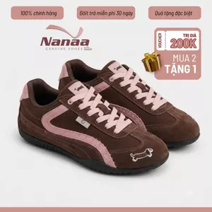 GIày Thể Thao Nữ Siêu Nhẹ Fullbox Phối Màu Chất Da Phong Cách Thời Trang