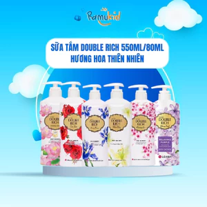 Sữa tắm Double Rich Hương hoa chiết xuất từ thiên nhiên 550ml / 800ml
