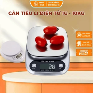 Cân Tiểu Ly Điện Tử Nhà Bếp Mini 0.1g 1g-5kg 10kg, Cân Tiểu Li Độ Chính Xác Cao