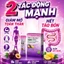 TWANY Bột Mận Men Vi Sinh Giảm Cân, Hỗ Trợ Giảm Táo Bón, Giảm Mỡ Bụng, Đầy Hơi Khó Tiêu, Cân Bằng Đường Ruột, 12 Gói