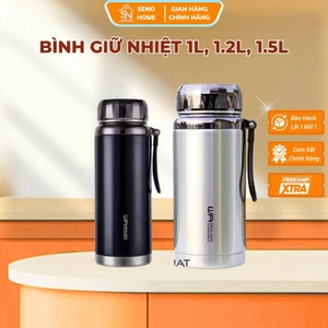 Bình Giữ Nhiệt BaoL Nắp Kim Cương Inox 304 chân không 2 Lớp SENOHOME