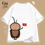 Áo thun Unisex in hình Con Gián Cầm Lá Cờ cool ngầu cho Bé Trai, Bé Gái và Nam Nữ - Gu Hà I H68