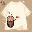 Áo thun Unisex in hình Con Gián Cầm Lá Cờ cool ngầu cho Bé Trai, Bé Gái và Nam Nữ - Gu Hà I H68