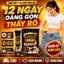 TWANY Cà Phê Đen Giảm Cân 0 Đường 0 Chất Béo, Hỗ Trợ Giảm Mỡ Bụng, Kiểm Soát Cân Nặng, Giữ Dáng Thon Gọn, Hộp 12 Gói