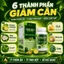 TWANY Viên Uống Giảm Cân Cho Người Ăn Nhiều Tinh Bột, Hỗ Trợ Giảm Thèm Ăn, Đốt Mỡ Bụng, Kiểm Soát Cân Nặng, Dáng Thon