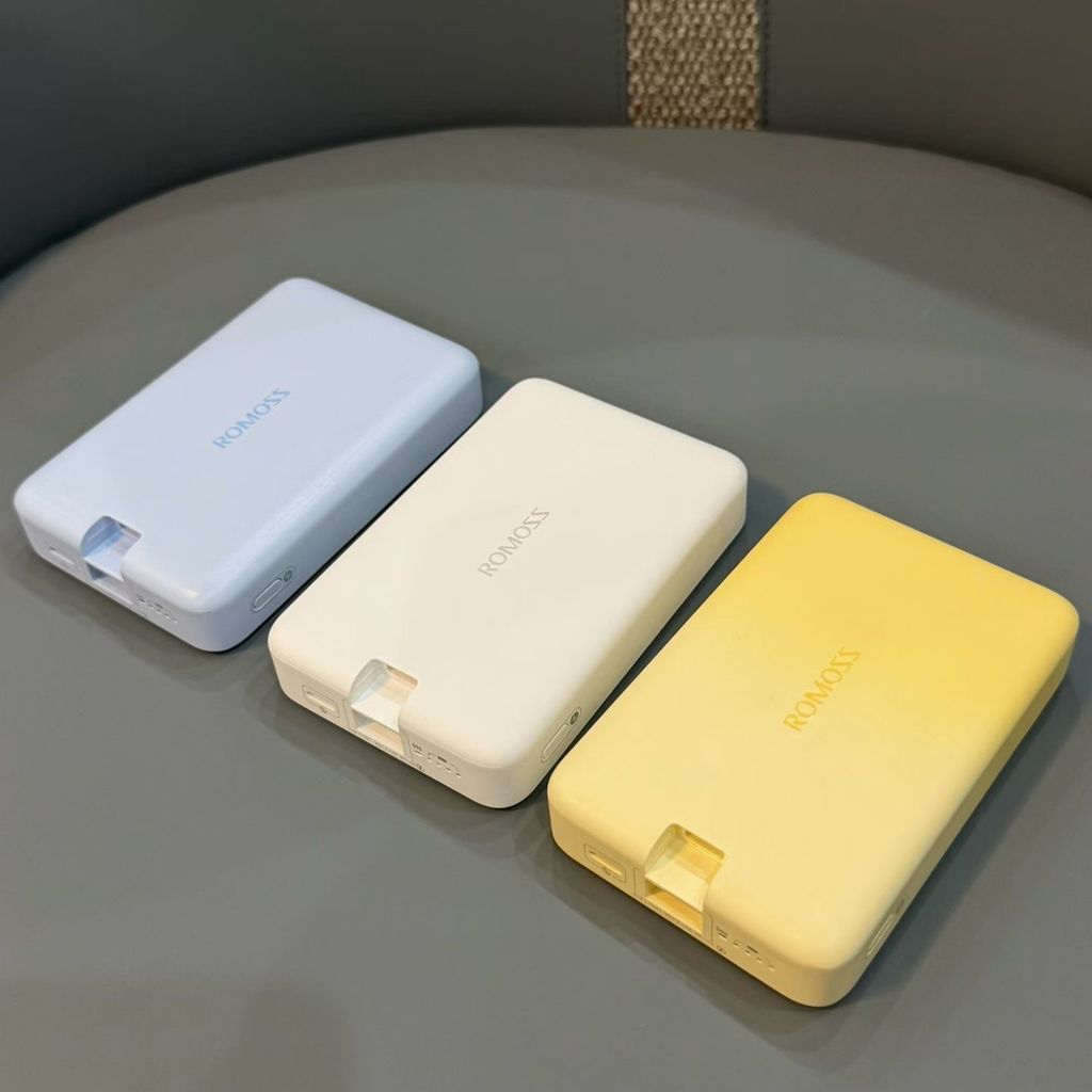 Sạc dự phòng Romoss magsafe 10000mah kèm cáp C to L 2 chiều (màu random) | BigBuy360 - bigbuy360.vn