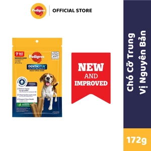 Pedigree Dentastix Bánh xương cho chó trung – 7 thanh, 14 thanh
