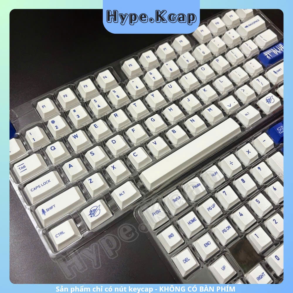 Keycap 2TBlue Cherry Profile Chất liệu PBT | BigBuy360 - bigbuy360.vn