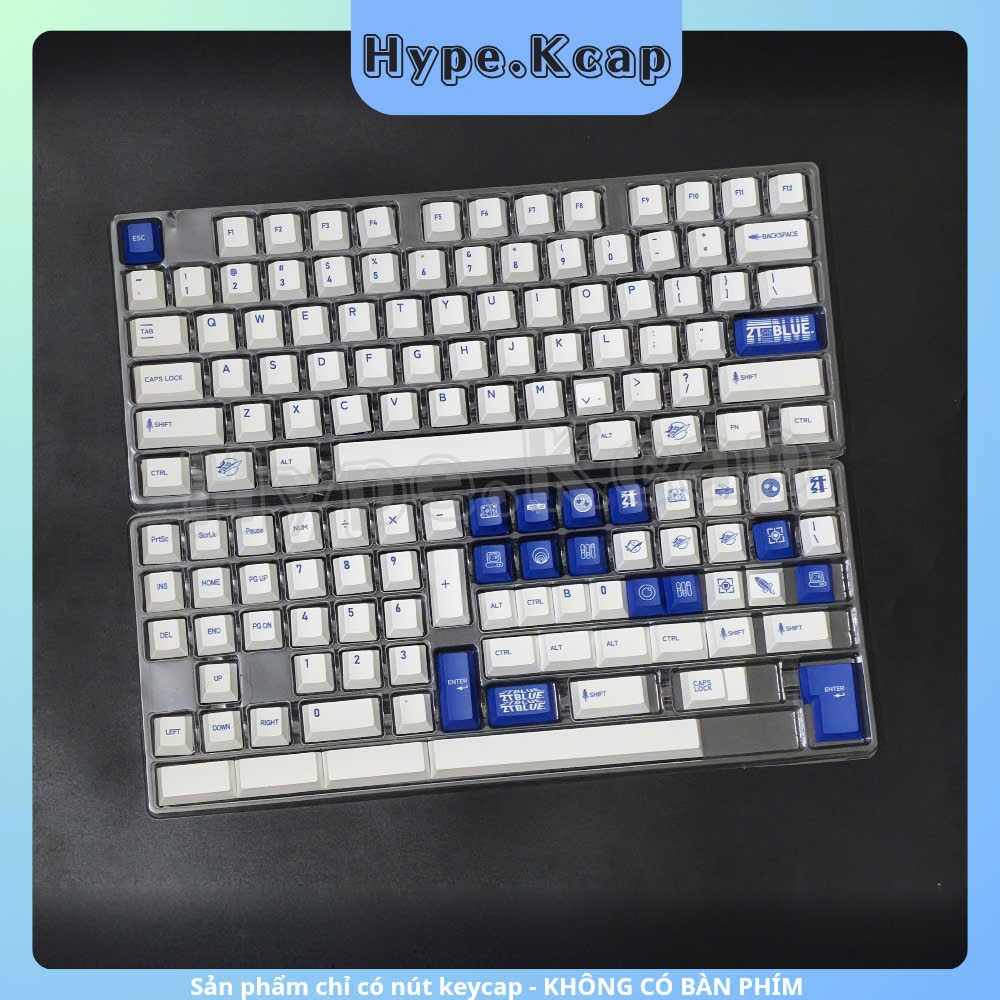Keycap 2TBlue Cherry Profile Chất liệu PBT | BigBuy360 - bigbuy360.vn