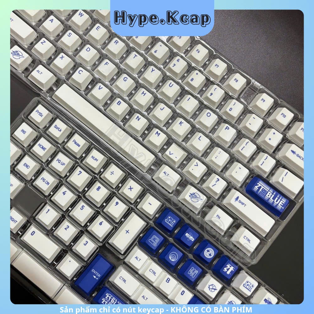 Keycap 2TBlue Cherry Profile Chất liệu PBT | BigBuy360 - bigbuy360.vn