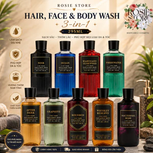SỮA TẮM Gội Nam Batth&BodyWorks 3 in 1 Hair Face & Body Wash 🍭 295ml✨