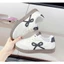 Giày Nữ Thể Thao Basic Phối Nơ Nữ Tính Sneaker 3 Màu Pastel Form Chuẩn Full Box