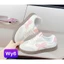 Giày Nữ Thể Thao Basic Phối Nơ Nữ Tính Sneaker 3 Màu Pastel Form Chuẩn Full Box