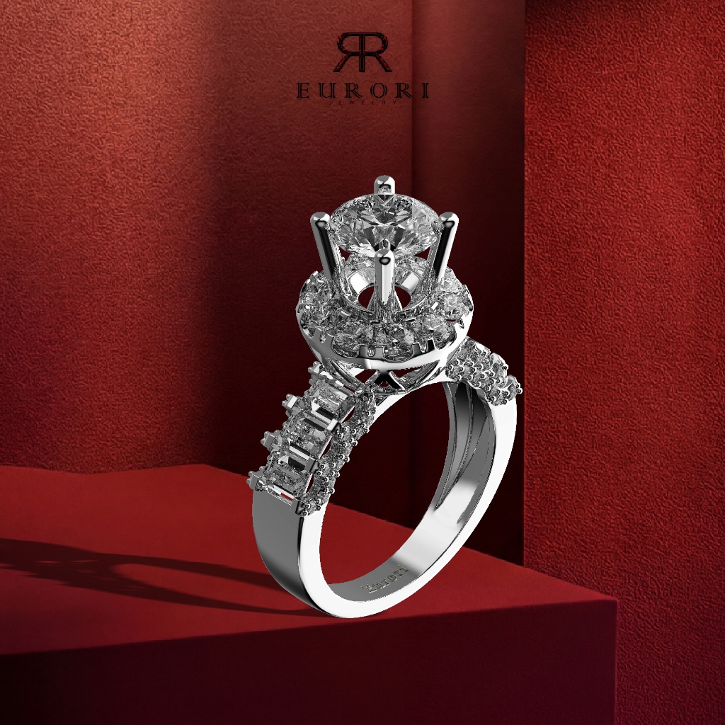 Women's 925 Silver Ring by EURORI JEWELRY