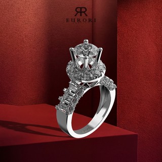 Women's 925 Silver Ring by EURORI JEWELRY
