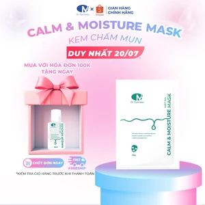 Mặt Nạ Giấy Dr Cosmess Calm & Moisture Phục Hồi, Dưỡng Ẩm, Dưỡng Sáng, Làm Dịu Cho Mọi Loại Da 25gr