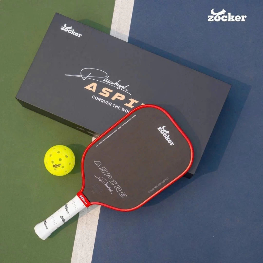 ( HÀNG CHÍNH HÃNG ) VỢT PICKLEBALL ZOCKER ASPIRE x PHÚC HUỲNH – SIÊU PHẨM CHUẨN USAPA